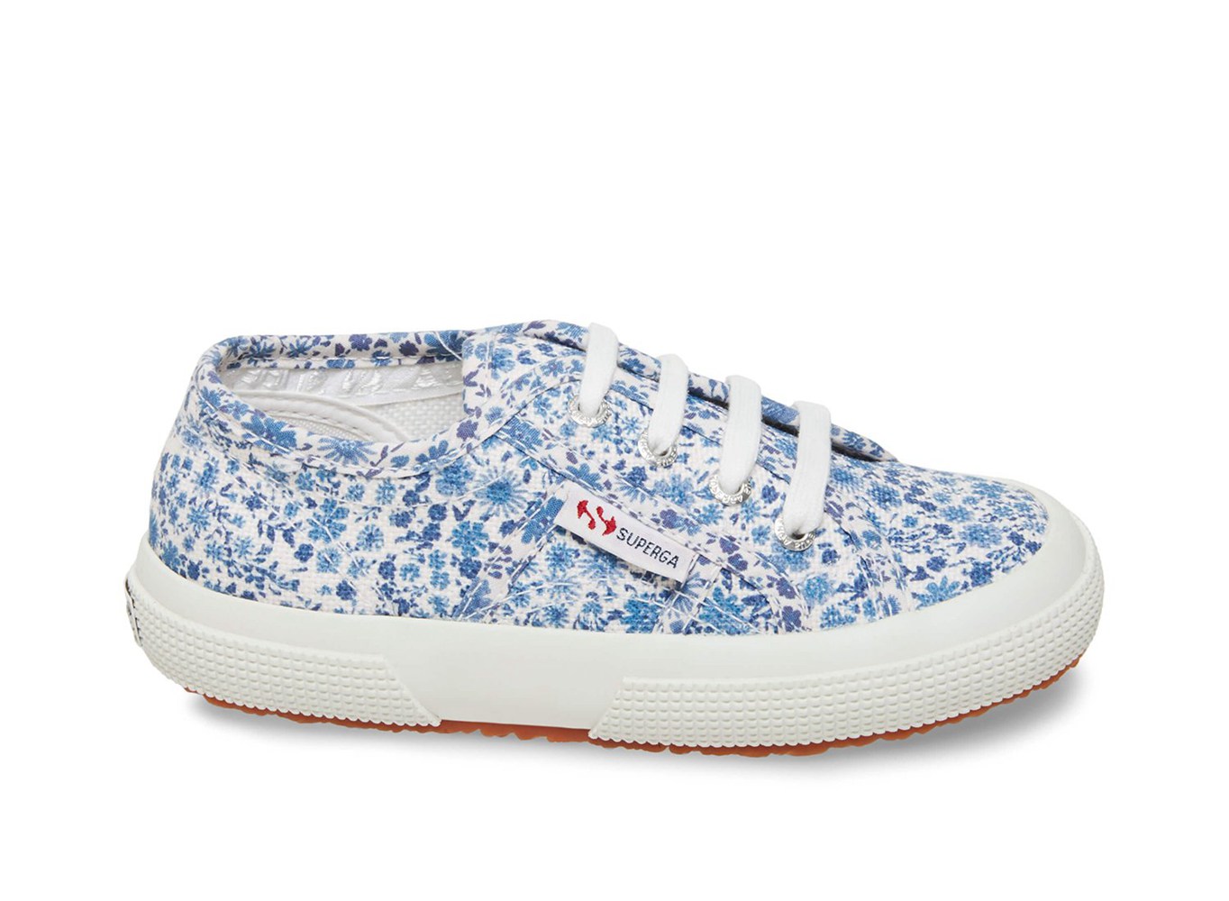 Superga Sneakers Kids - 2750 Printedcotj - Blue - RWUAN0198